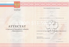 Аттестат за 11 класс 2011-2013 годов