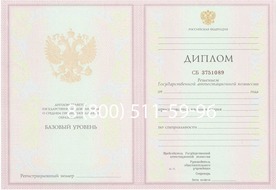 Диплом колледжа 2003-2006 годов