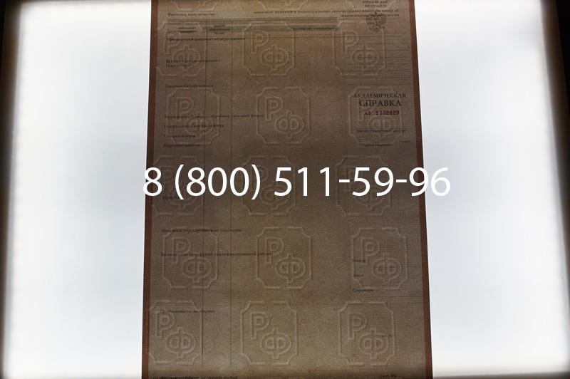 Купить Академическая справка 1996-2009 года в Саратове