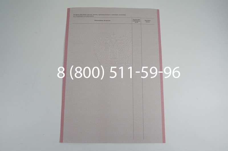 Заказать Академическая справка образца 1996-2009 год для колледжа в Саратове