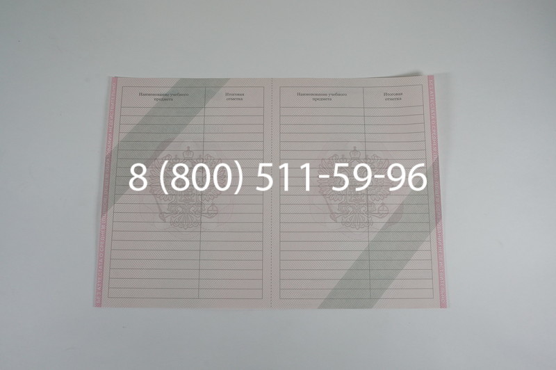 Аттестат за 11 класс 2011-2013 годов в Саратове