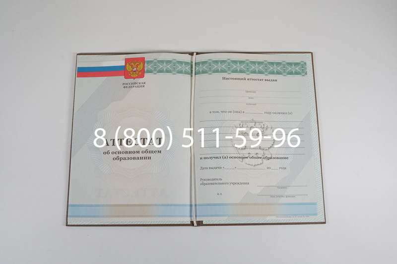 Аттестат за 9 класс 2011-2013 годов в Саратове