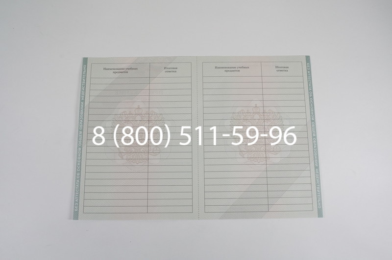 Аттестат за 9 класс 2011-2013 годов в Саратове