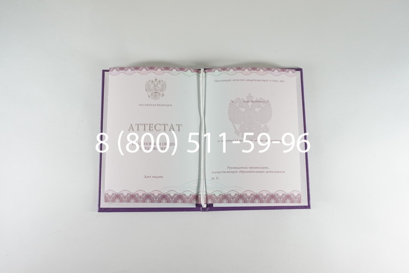 Заказать Аттестат за 9 класс 2014-2026года в Саратове