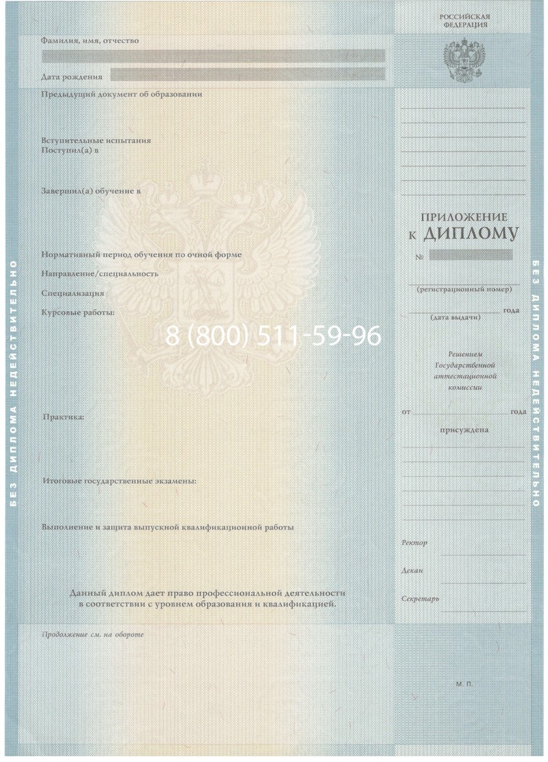 Заказать Диплом бакалавра 2012-2013 годов в Саратове