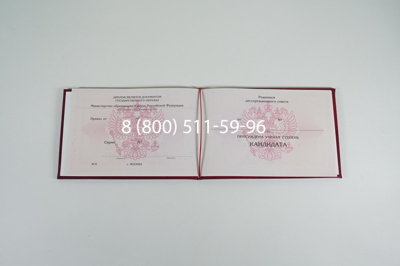Заказать Диплом кандидата наук 2010 в Саратове