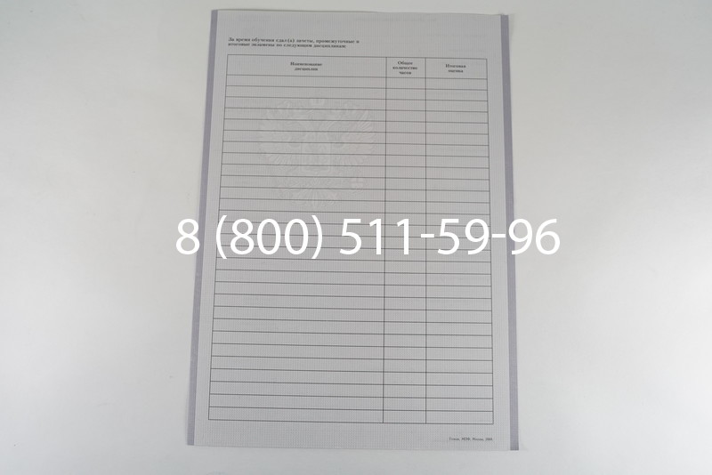 Диплом колледжа 2007-2010 годов в Саратове