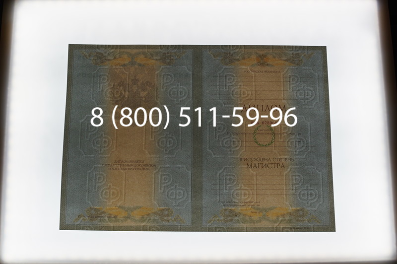 Заказать Диплом магистра 2003-2009 годов в Саратове