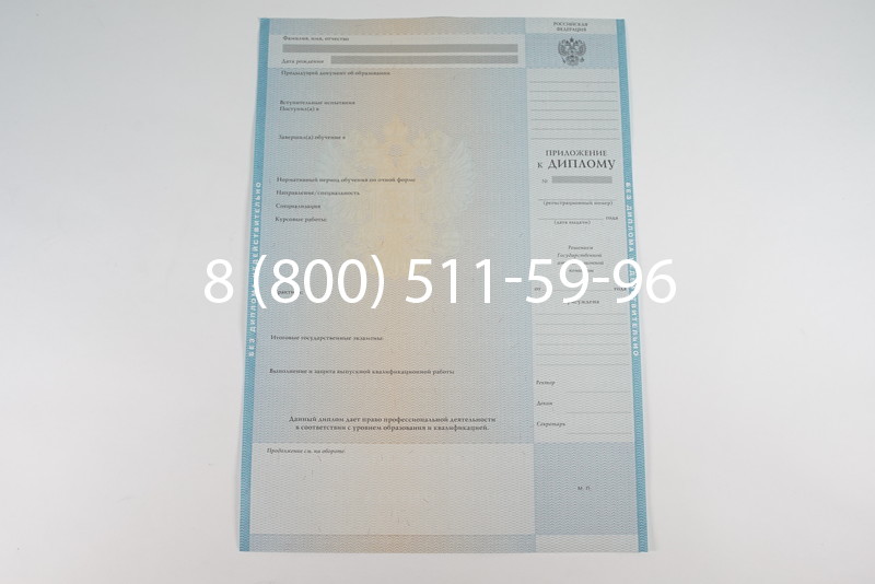 Диплом о высшем образовании 2010-2011 годов в Саратове