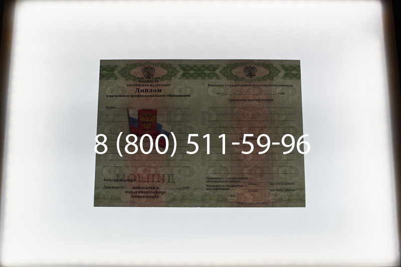 Заказать Диплом ПТУ 2014-2026 года в Саратове