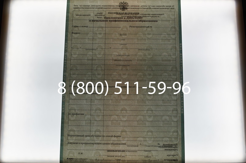 Заказать Диплом ПТУ 2014-2026 года в Саратове