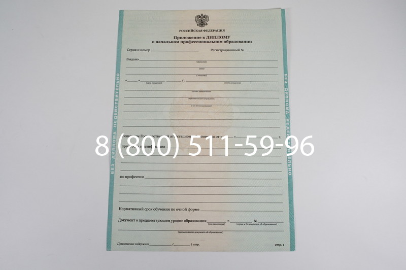 Диплом ПТУ 2014-2026 года в Саратове