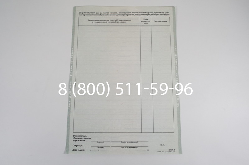 Диплом ПТУ 2014-2026 года в Саратове