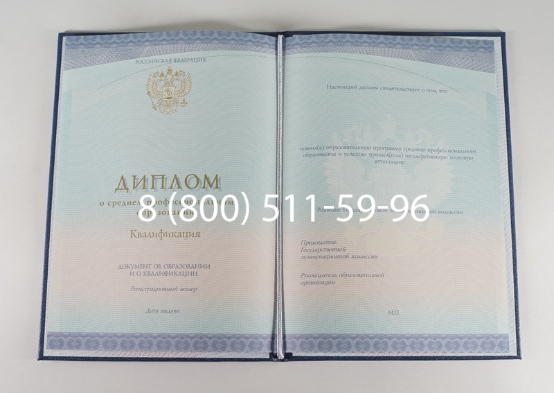 Диплом колледжа (Спецбланк) 2014-2026 года в Саратове