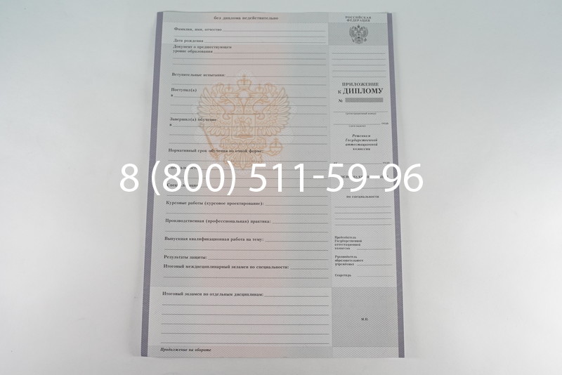Диплом техникума 2007-2010 годов в Саратове