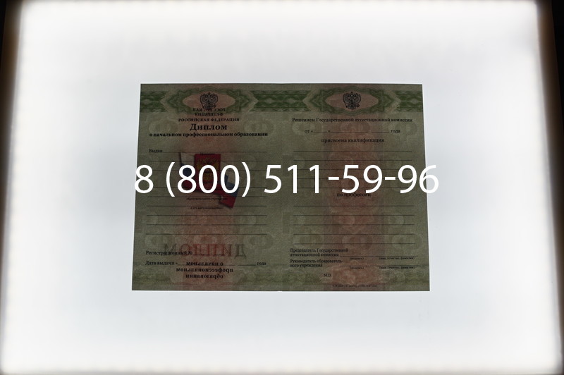 Заказать Диплом училища 2010 год в Саратове