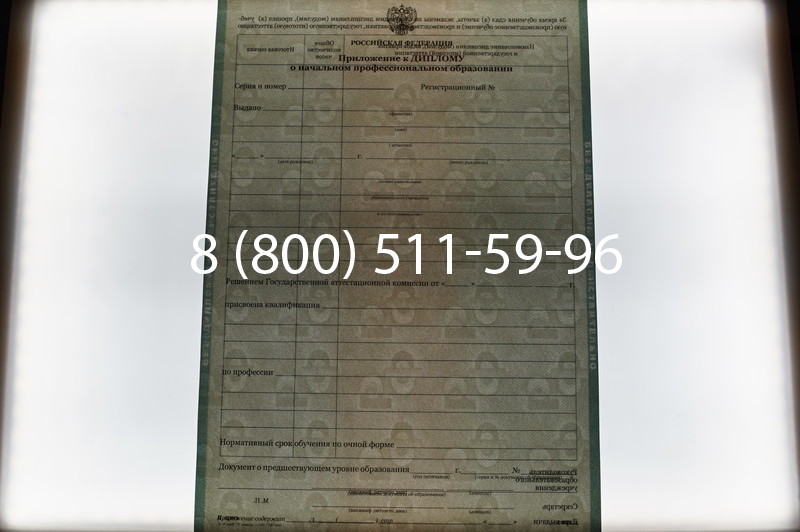 Заказать Диплом училища 2010 год в Саратове